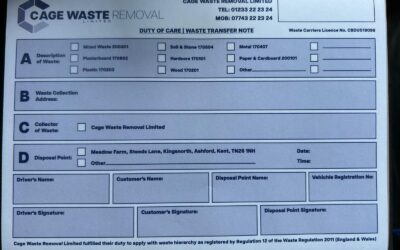 Why Your Waste Transfer Note Matters More Than You Think