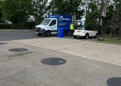 Commercial Site Clearance for Shell Forecourt Refurbishment – Medway City Estate